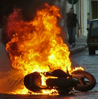 Tasación de motos siniestradas