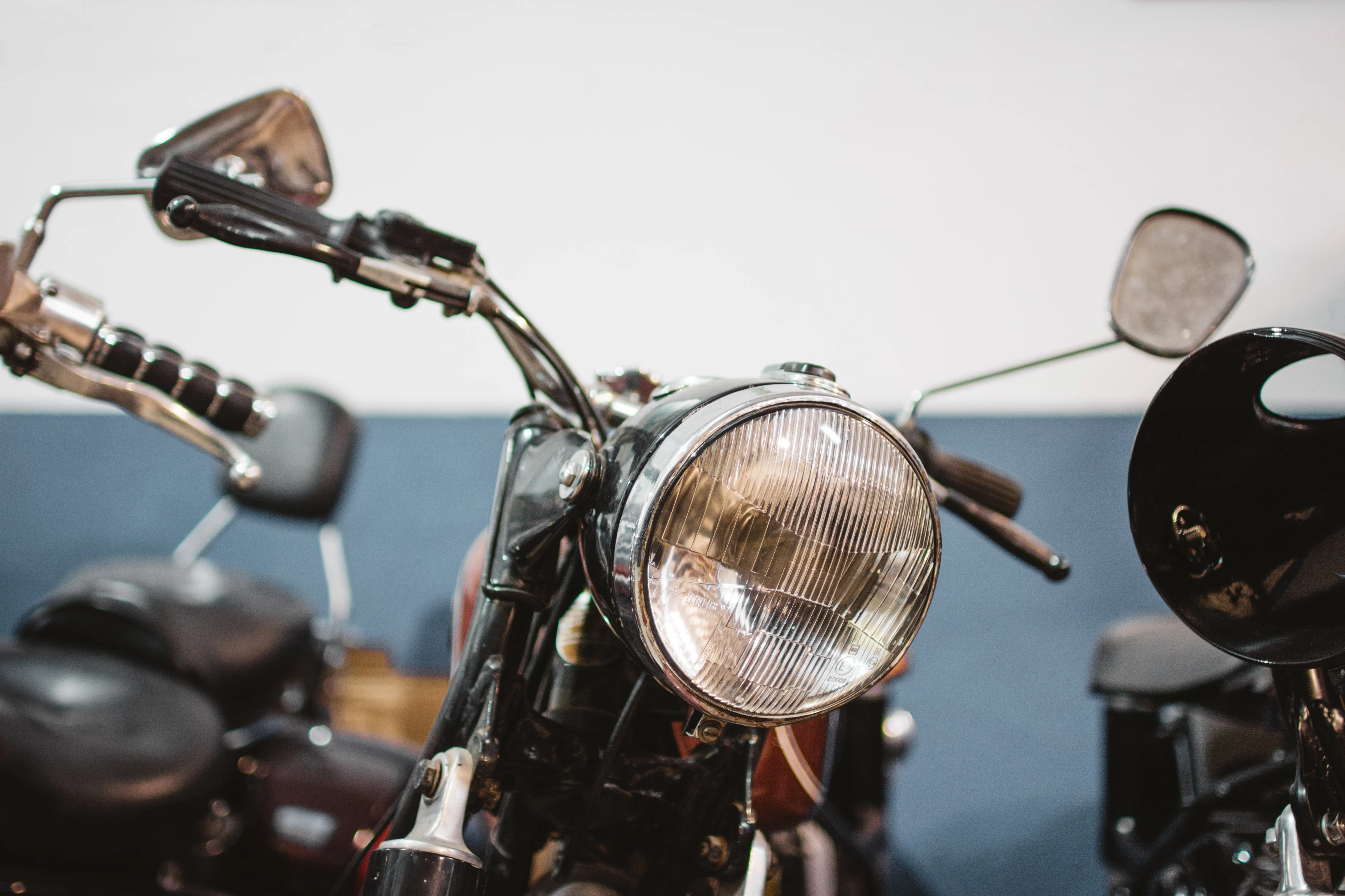 Fotos claras de una moto con daños