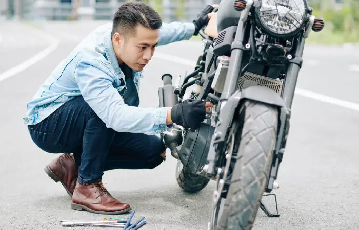 Fotos de una moto en Castellón
