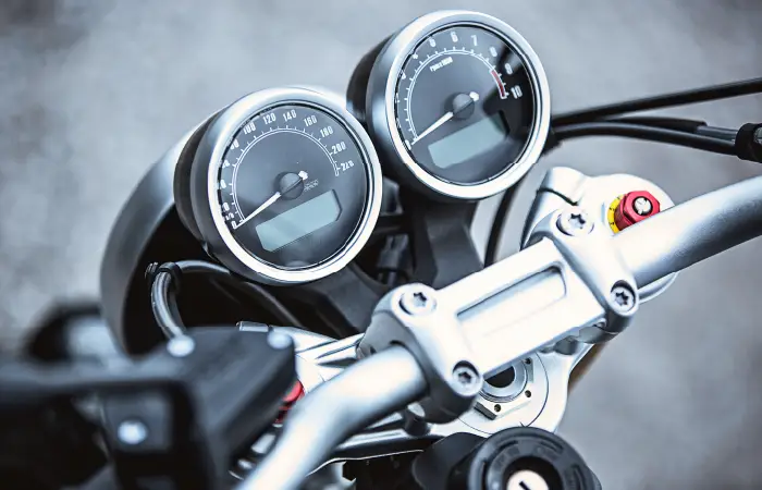 Fotos de una moto en Málaga